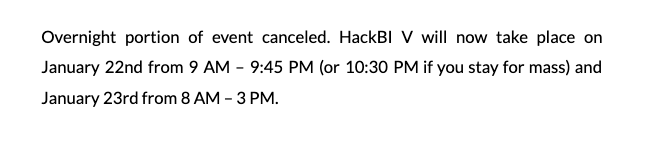 HackBI Update